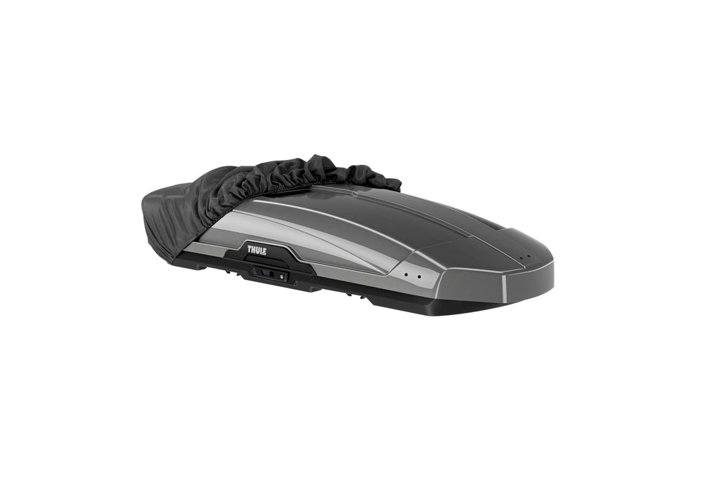 Thule Box Lid Cover Size 2 includes an integrated pocket for tidy storage when not in use.