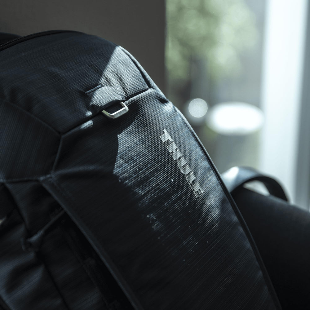 Thule Contruct Backpack 24L interior pocket layout helps cables and adapters stay sorted.