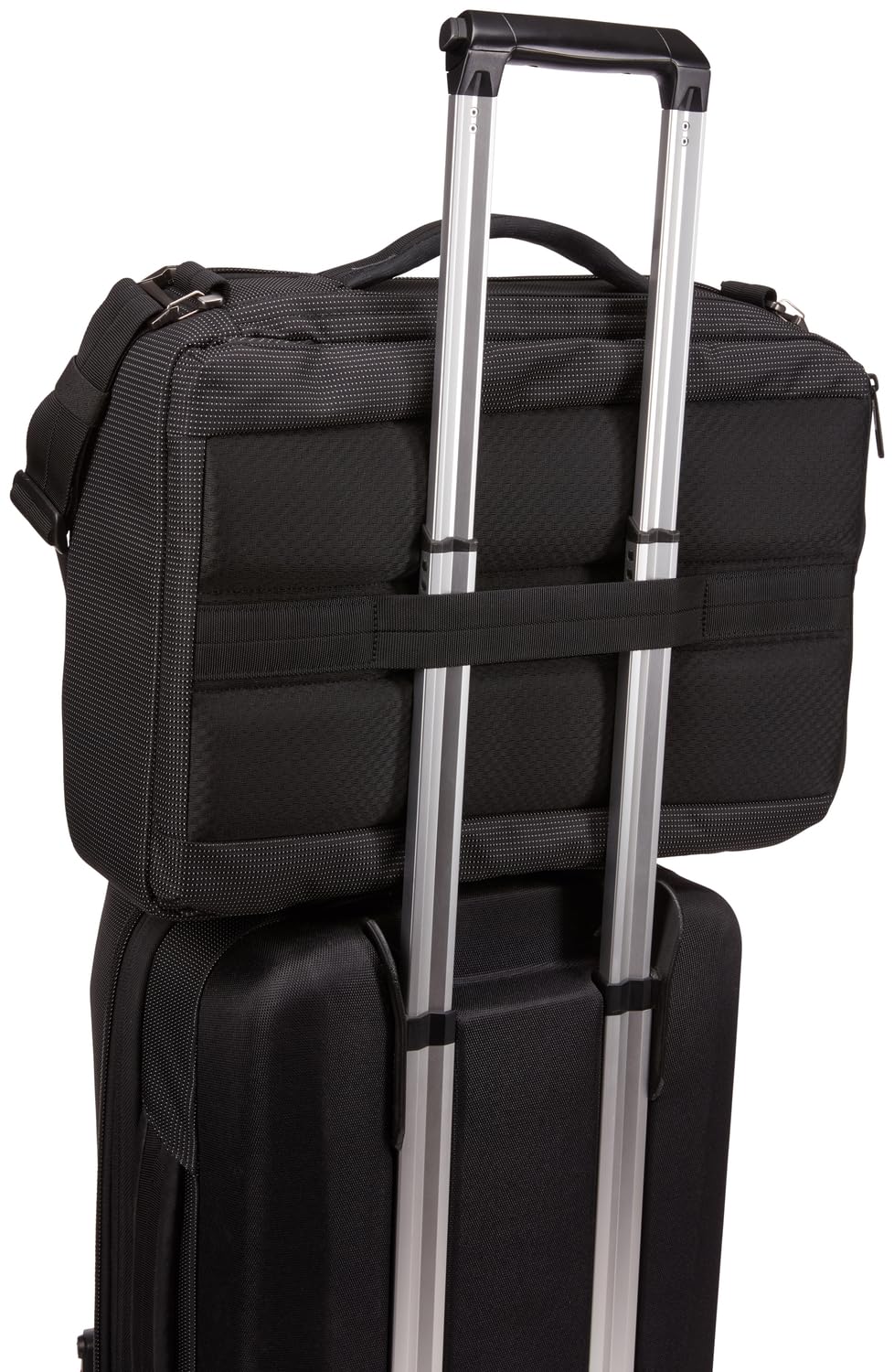 Thule Crossover 2 durable design with raised rails and oversized zippers.