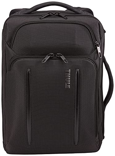 Thule Crossover 2 stores a 15.6 inch laptop securely in padded compartment.