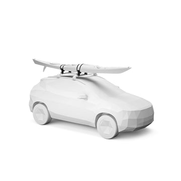 Thule DockGrip SUP-stand-up-paddleboard keeps boards stable on most roof racks.