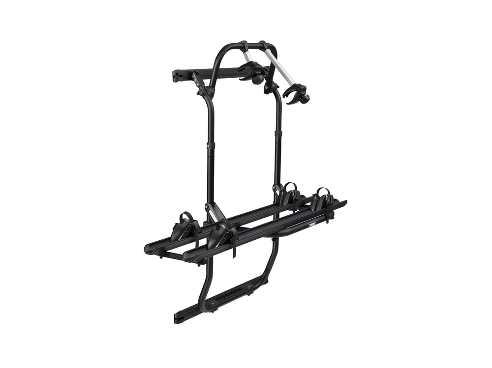 Thule Elite Van XT carries two bikes securely on a van