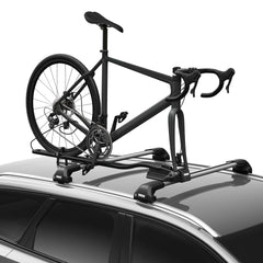 Thule FastRide quick-release fit shows easy, secure rooftop mounting