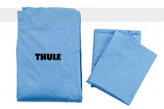 Thule sheet set with fitted, flat sheet, and pillowcases ready for campsite sleep