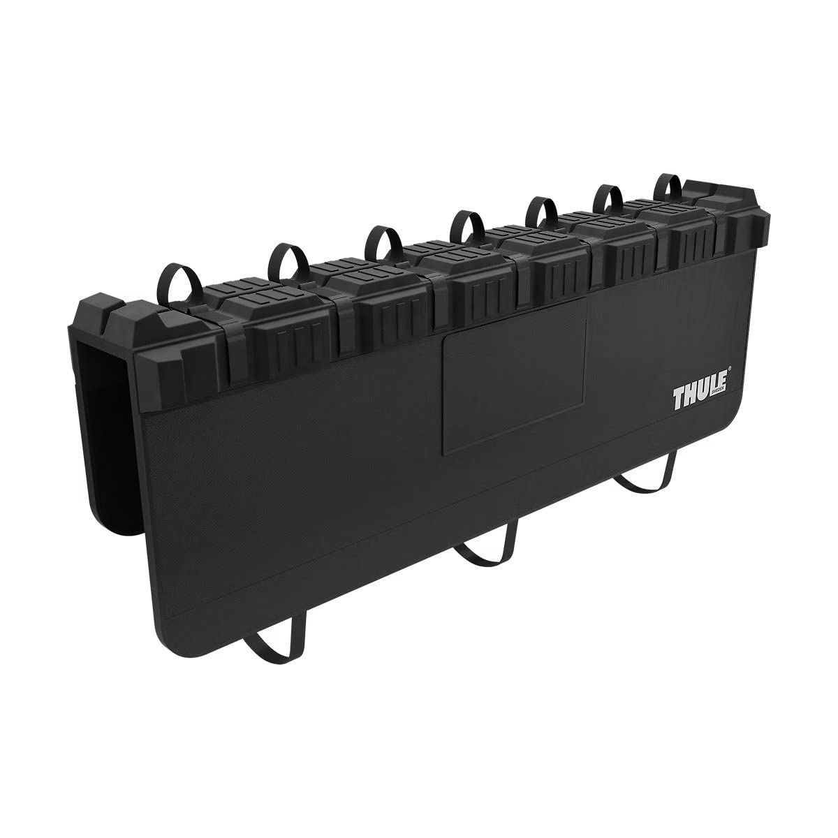 Thule GateMate Pro full-size black padding adjusts to fit tailgates and protect bikes