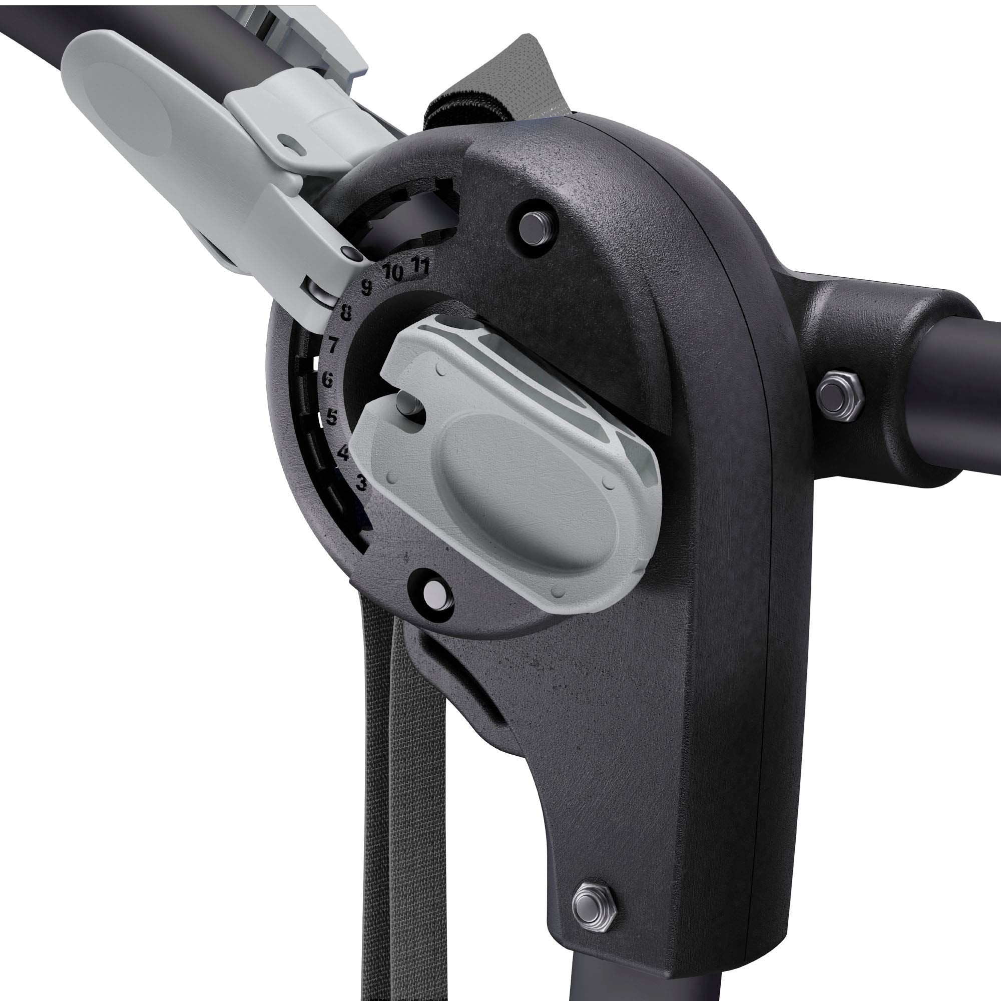 Thule Gateway Pro loading bikes with easy-access arms and wide compatibility for many frames.