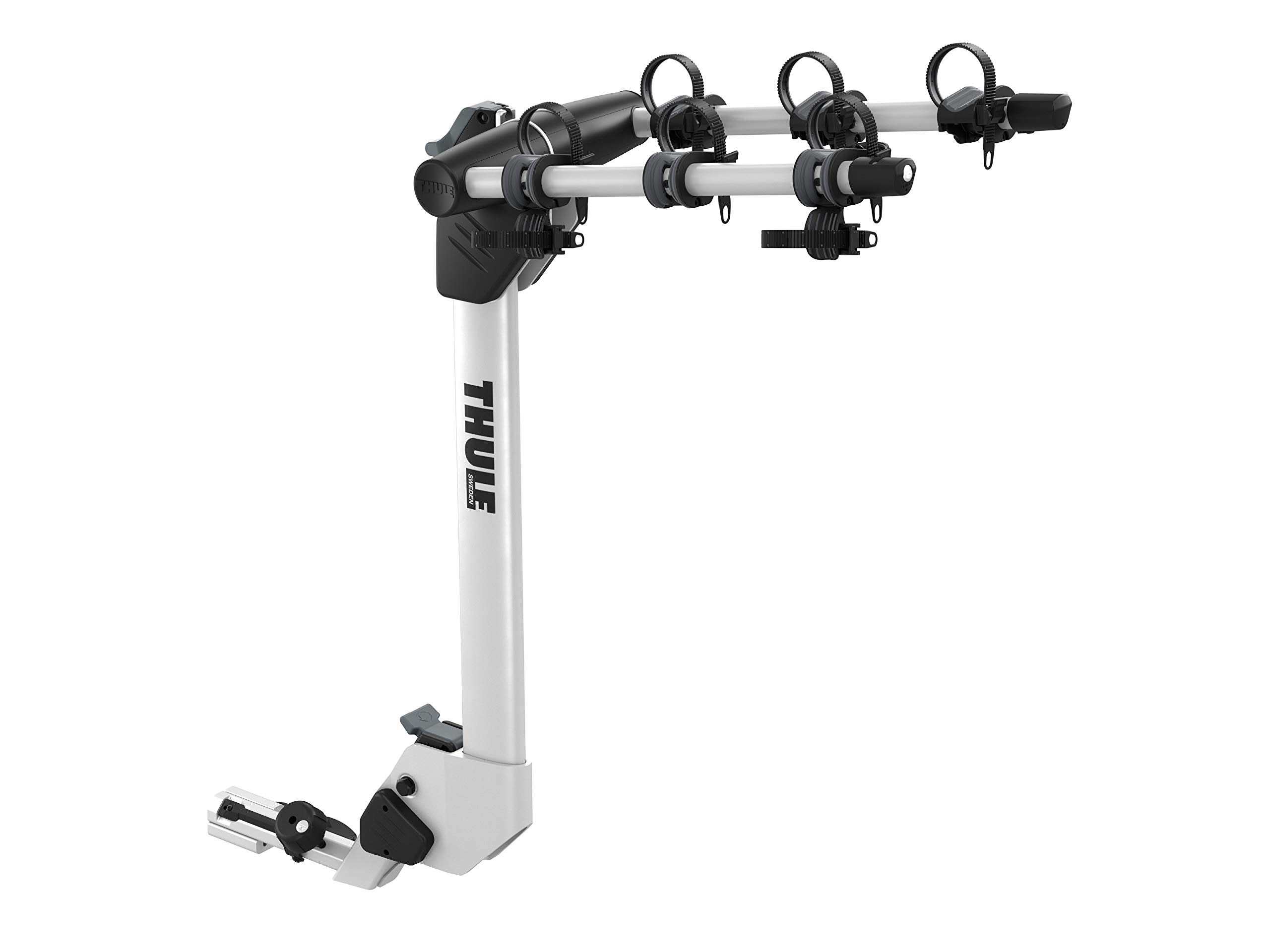 Lightweight aluminum design reduces effort during loading on Thule Helium Pro