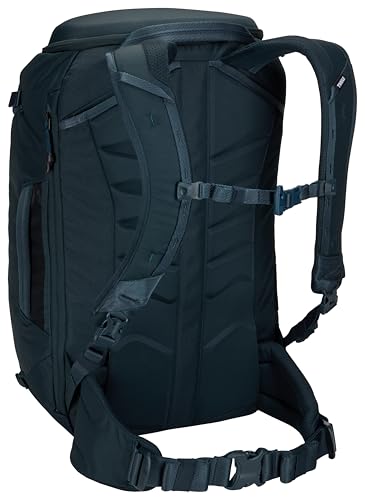 Thule Landmark 40L SafeZone compartments guard valuables during transit