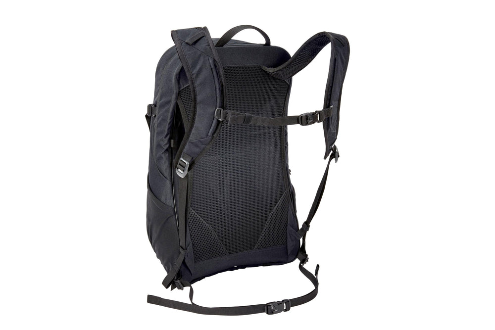 Thule Nanum ergonomic frame supports comfortable carry during long hikes.