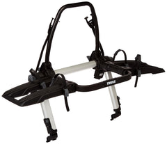Thule OutWay 2-Bike Platform with bikes mounted for secure transport.
