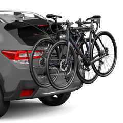 Thule OutWay anti-sway system maintains stability between bikes and vehicle.