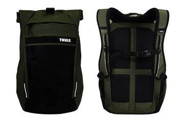 Thule Paramount Commuter Backpack 18L olive reflective accents visibility