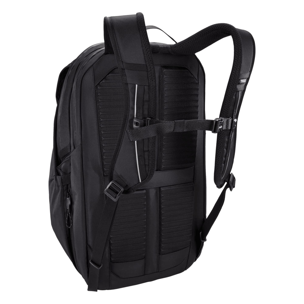 Thule Paramount Commuter Backpack reflective accents visible for low-light safety.