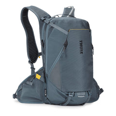 Thule Rail Backpack 18L dark slate side view for rugged MTB storage