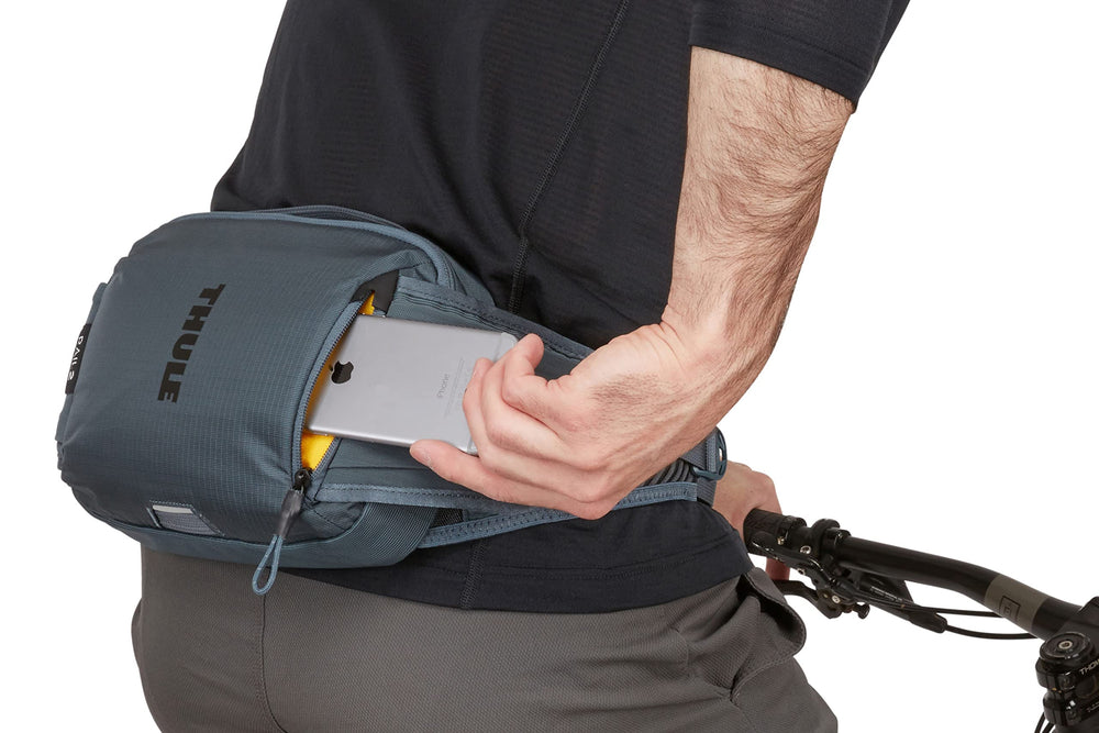 Thule Rail Hip Pack 2L compact design suited for short rides