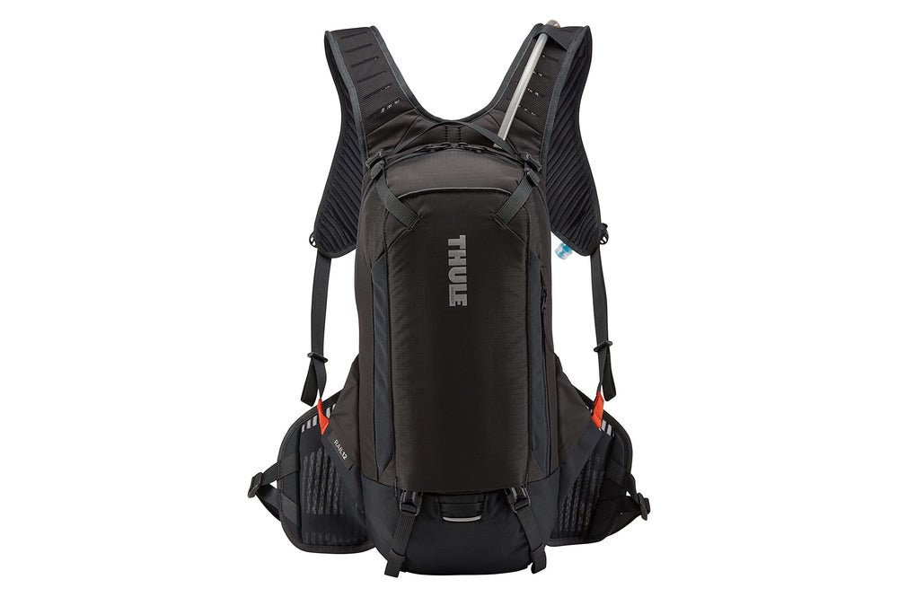 Internal pockets organized inside Thule Rail pack