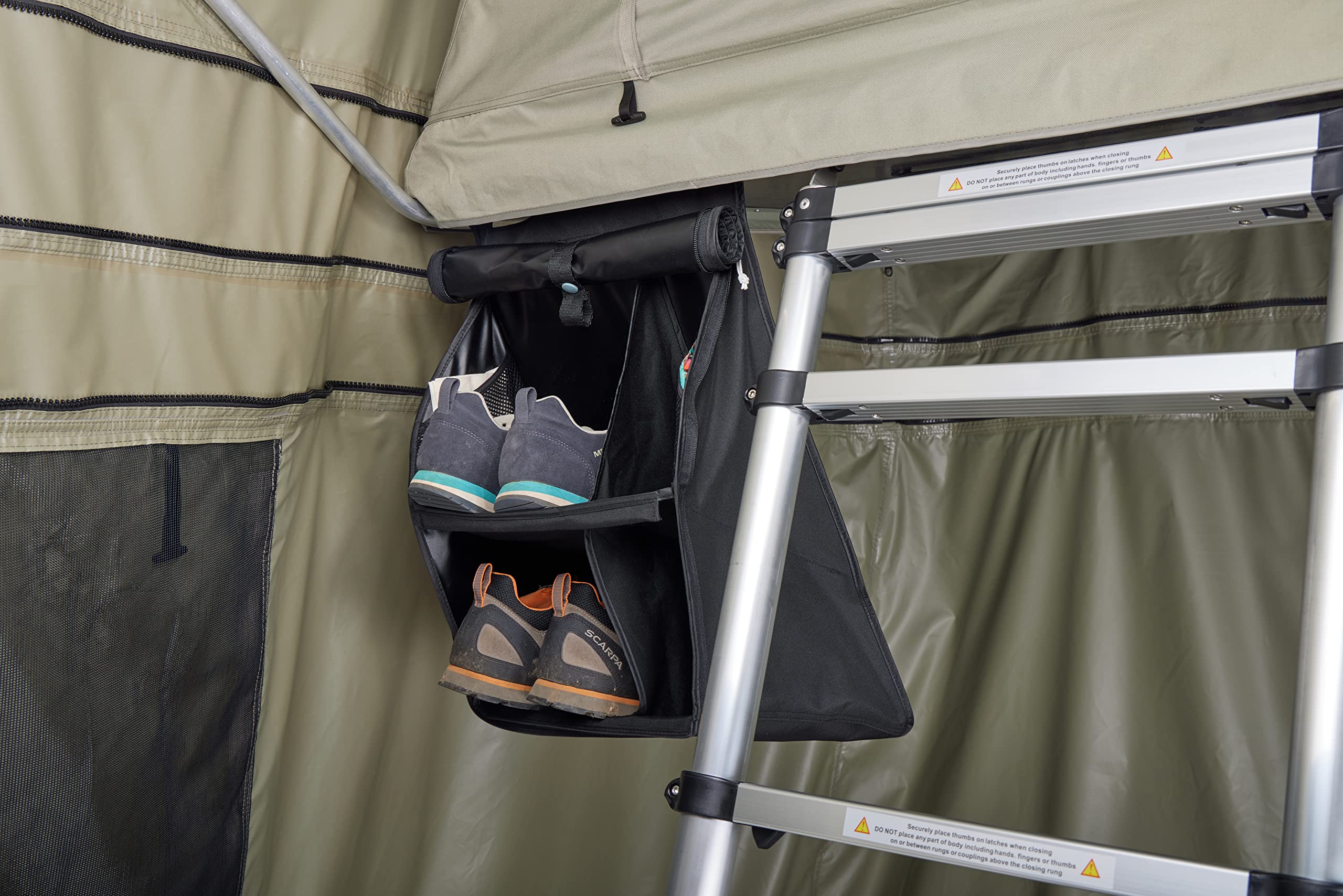 Thule Rooftop Tent Organizer tent organization system for camping trips