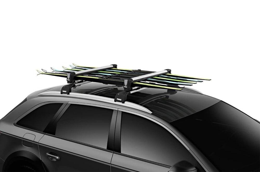 Thule SnowPack anti-theft locks skis and carrier for security