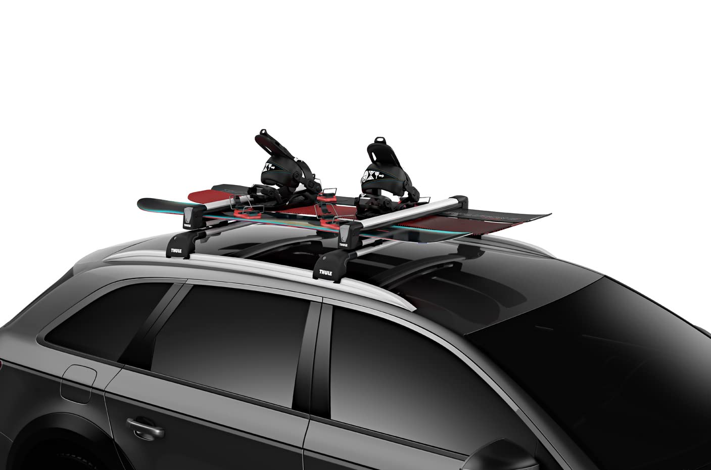 Thule SnowPack universal mounting compatible with most racks