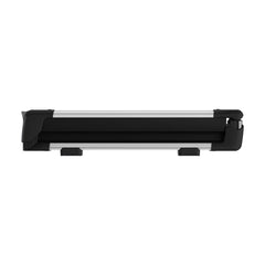 Thule SnowPack with vertical spring arms securely gripping thicker skis.
