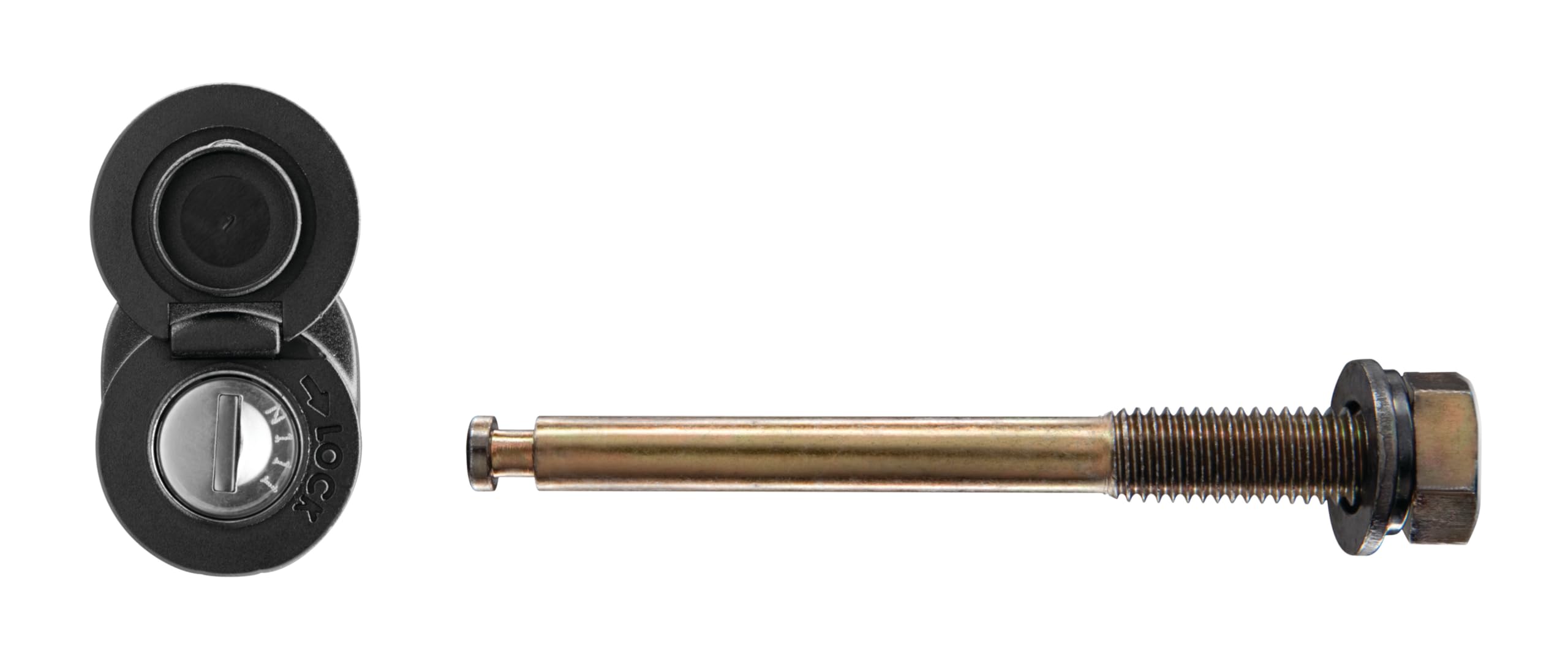 Thule Snug Tite Lock securing hitch carrier to vehicle, reducing wobble and movement
