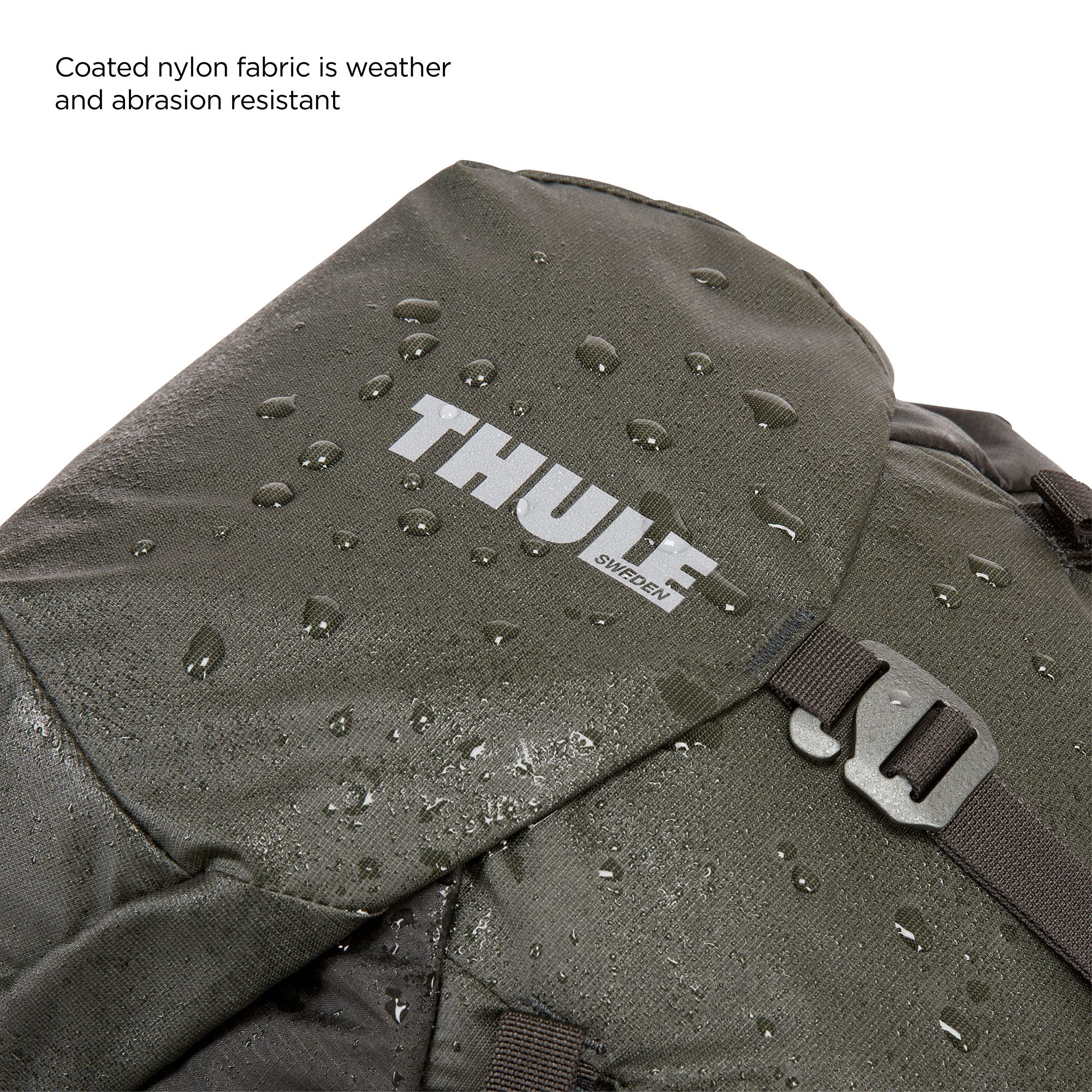 Thule Stir Alpine 40L lid removed for lightweight travel.