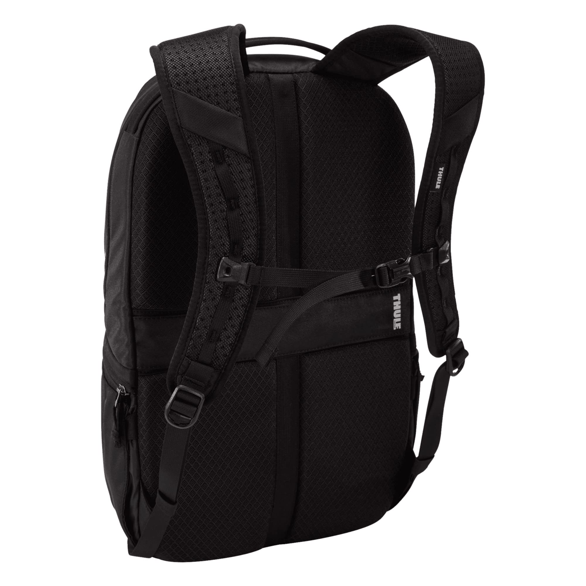 Thule Subterra PowerPocket cord management keeps cables neatly organized