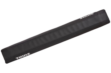 Thule Surf Pad Aero 20in mounted on rack keeps gear secure