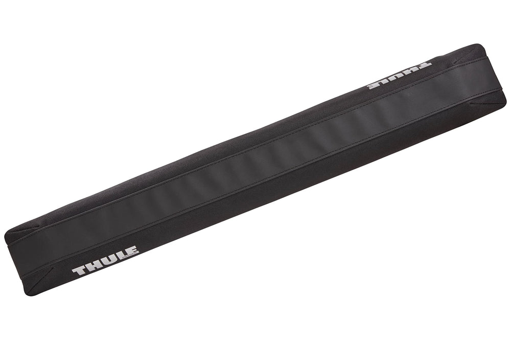 Thule Surf Pad Aero 20in mounted on rack keeps gear secure