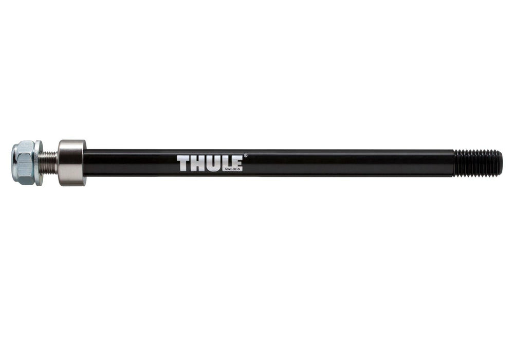 Thule Thru Axle Syntace M12 x 1.0 axle adapter closeup showing durable construction and precise fit