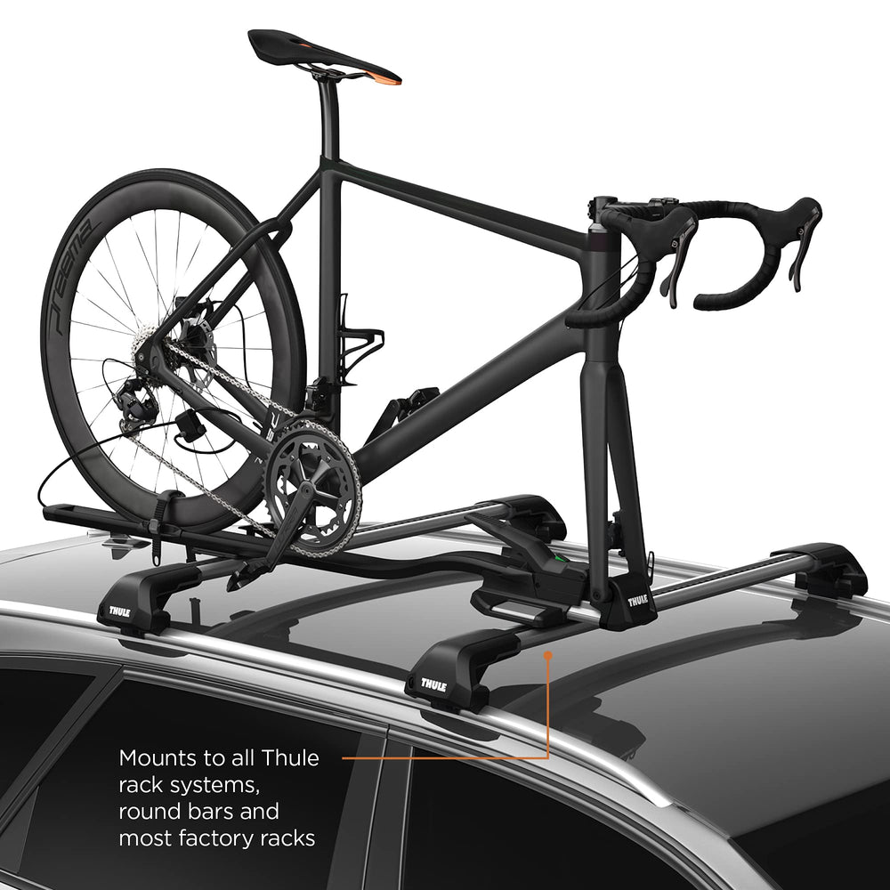 Adapters included for most thru-axle configurations.