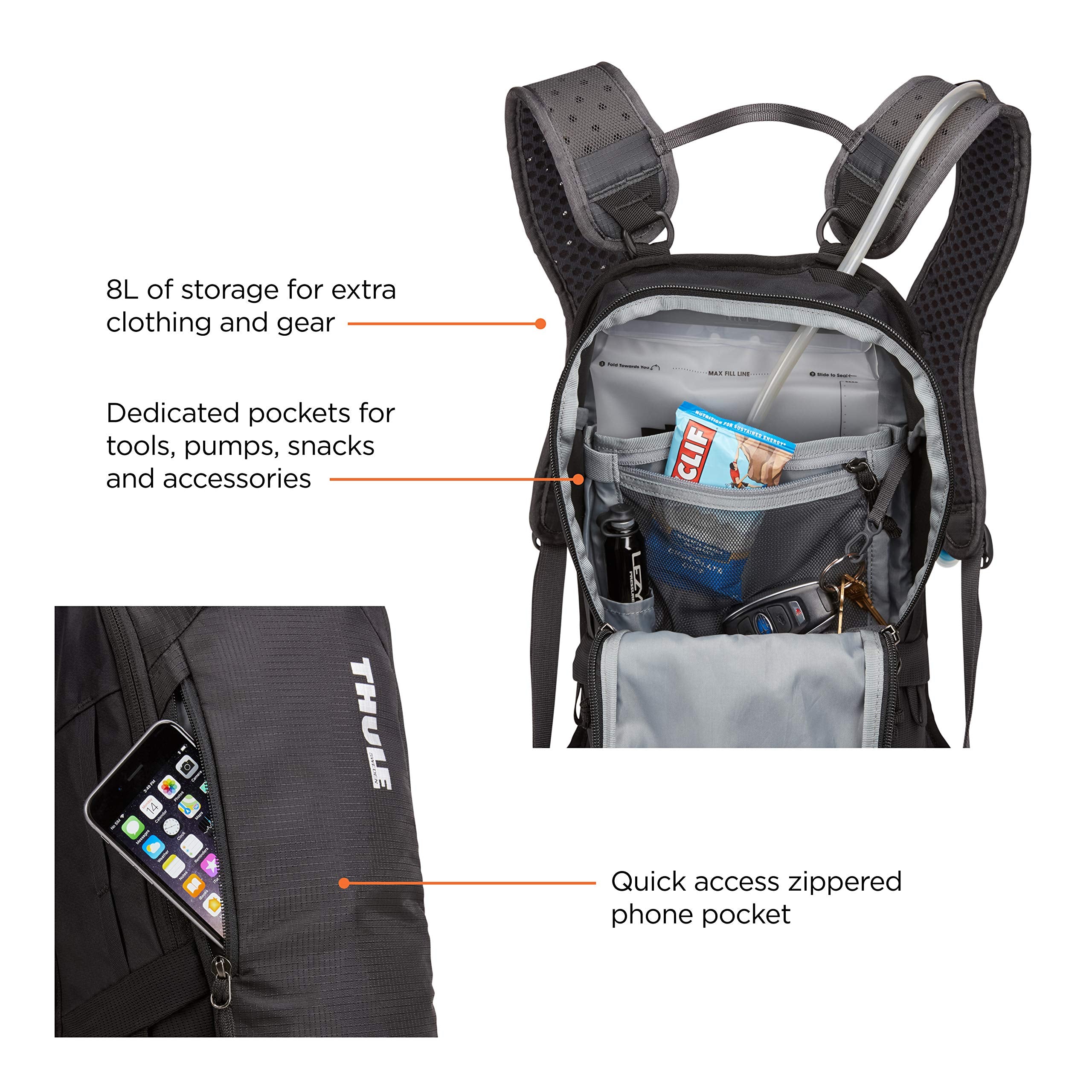 Thule Uptake 2.5L Hydrapak reservoir for reliable sipping on the go
