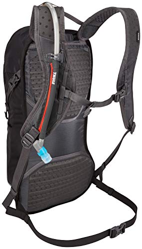 Thule Uptake back panel with perforated foam for cool comfort.