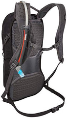 Thule Uptake back panel with perforated foam for cool comfort.