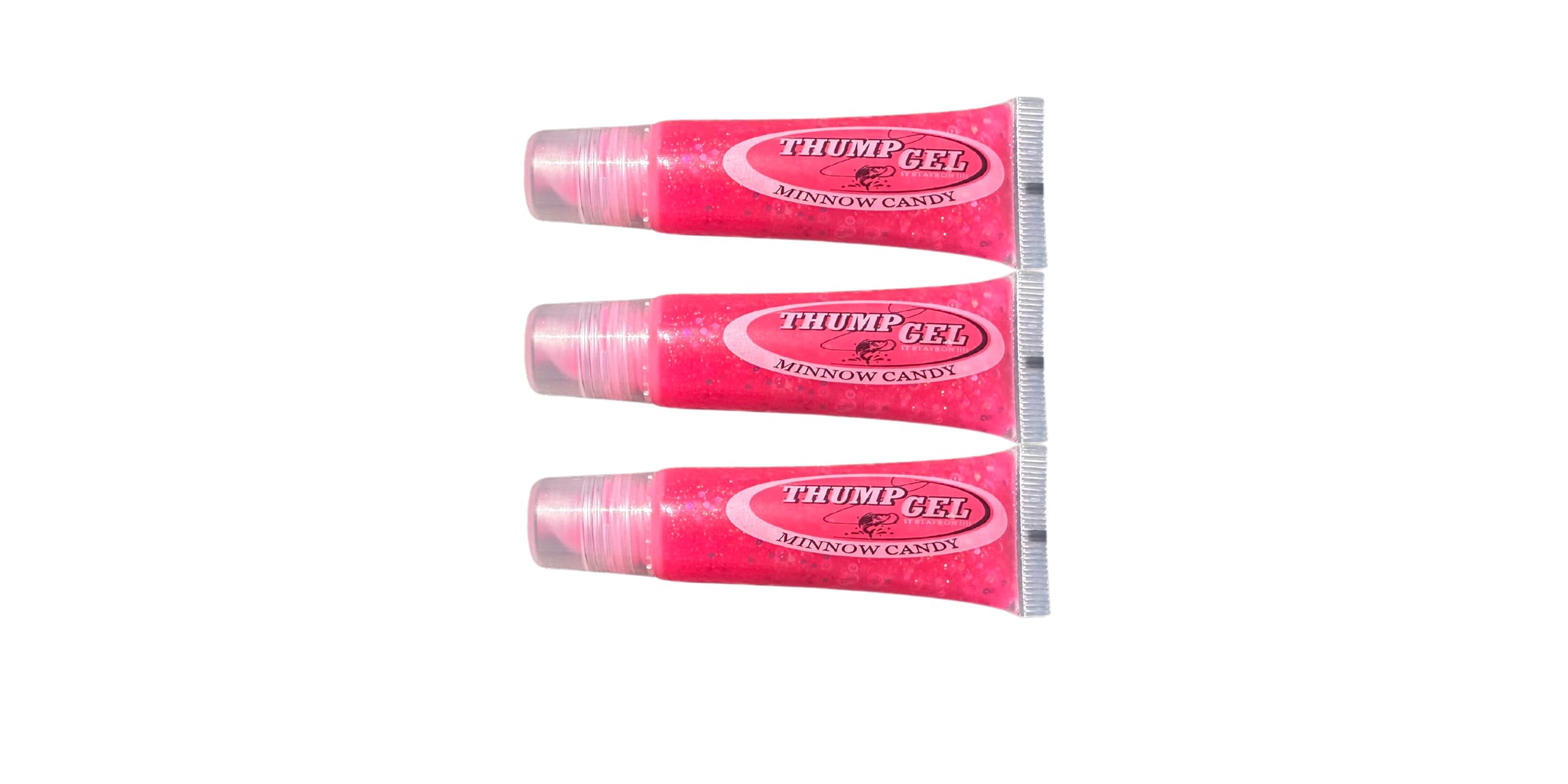 Thump Gel Minnow Candy Fish Attractant Value Pack - 3 Tubes