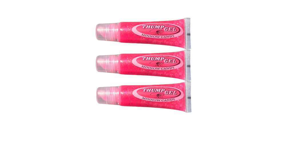 Thump Gel Minnow Candy Fish Attractant Value Pack - 3 Tubes