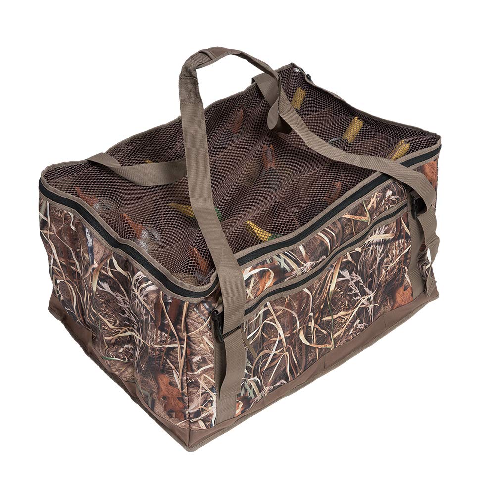 THUNDERBAY 12-slot duck decoy bag front view for quick setup and organized storage.