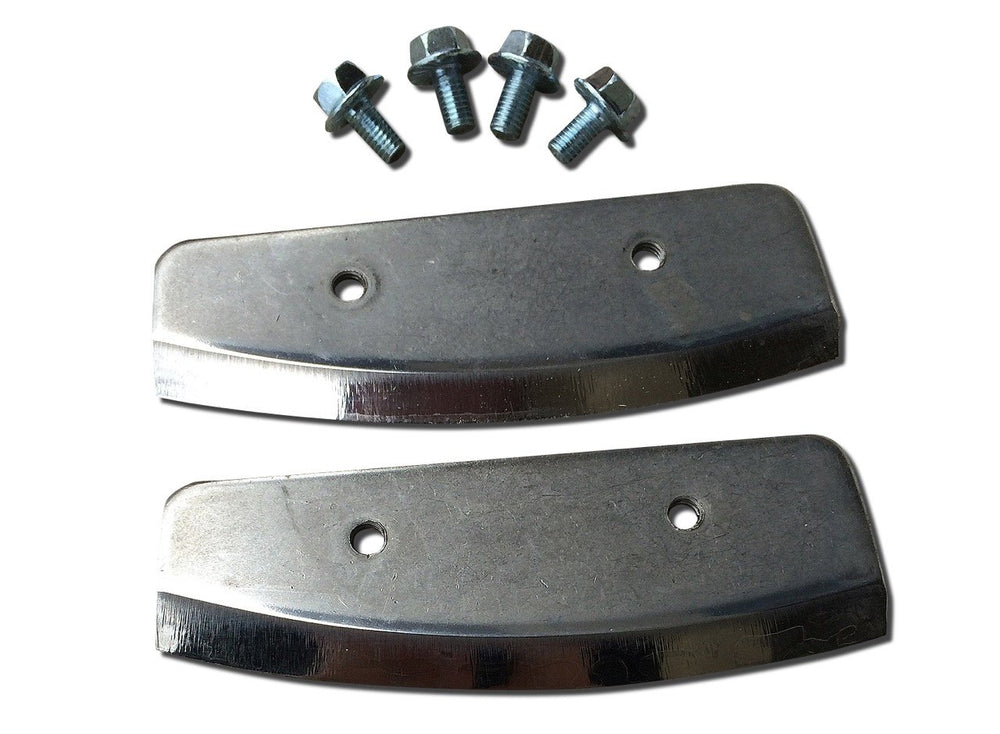 THUNDERBAY 8-inch replacement blades for Eskimo/Strikemaster HT augers, fast-cutting edge and durable stainless steel.