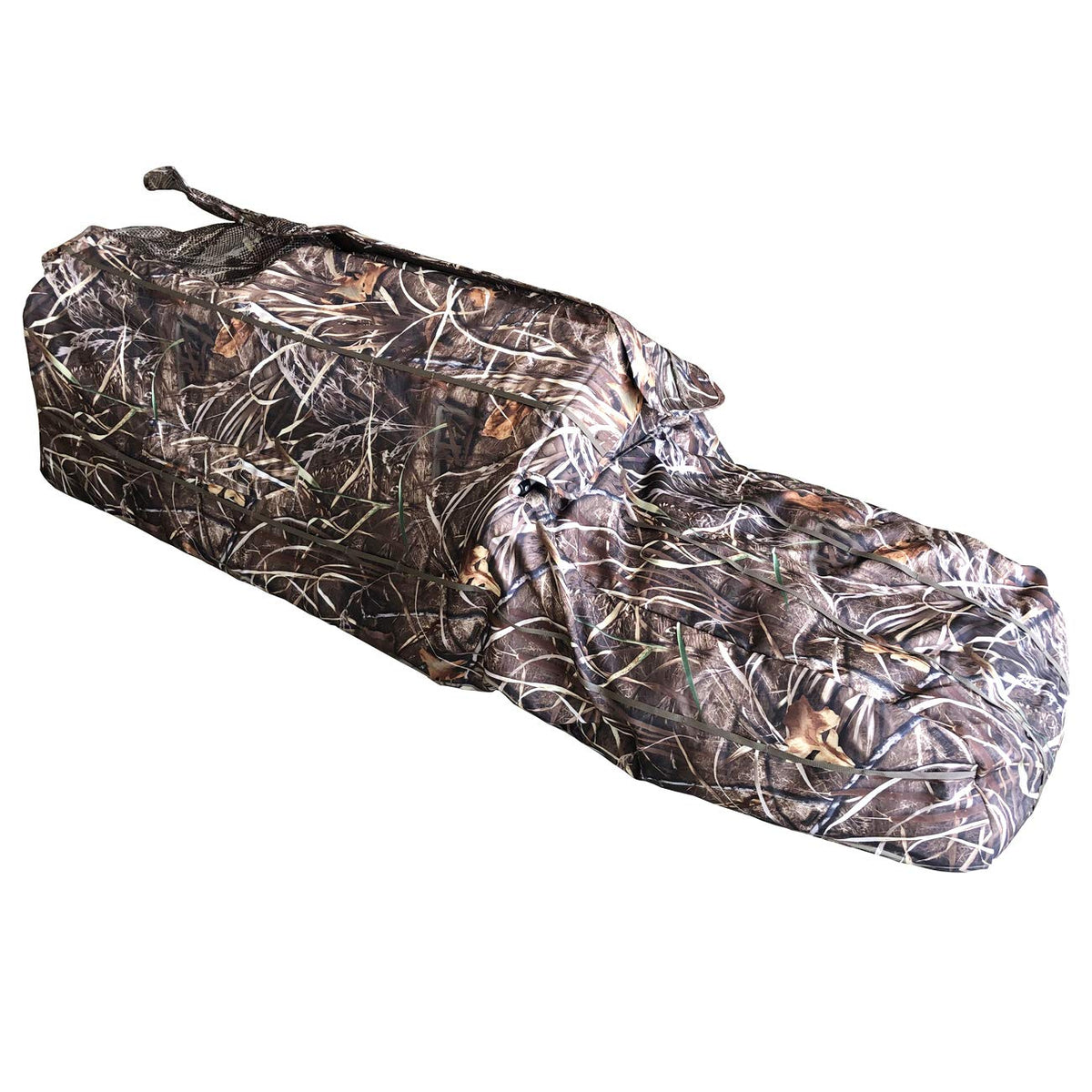 THUNDERBAY Band Collector foldable layout blind setup with rust-free aluminum frame for durability.