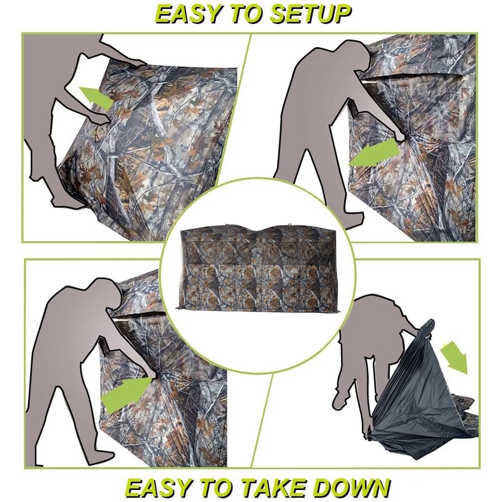 THUNDERBAY Bunkhouse shoot-through mesh enables quick venting and visibility.