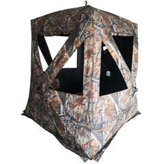 THUNDERBAY extra-tall blind allows standing shots without ducking.