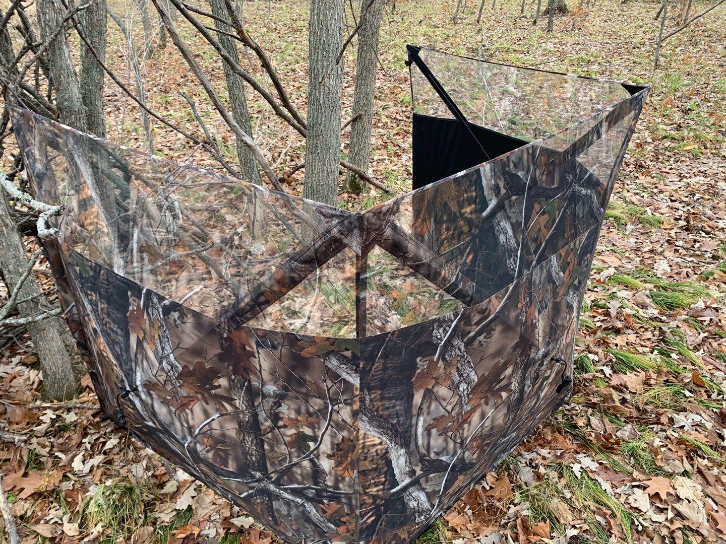 THUNDERBAY full-mesh top view offers visibility while staying concealed.