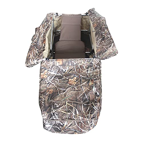 THUNDERBAY Lay Flat Duck Blind durable fabric 600D ensures weather resistance and longevity.