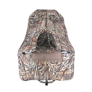 THUNDERBAY Lay Flat Duck Blind adjustable-seat provides comfortable seating during wait times.