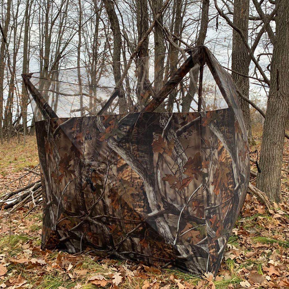 THUNDERBAY portable quick-setup front view enables rapid setup and concealment.