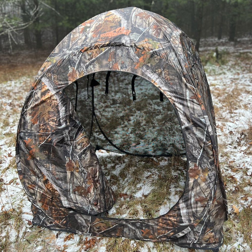THUNDERBAY Run & Gun window panel with shoot-through mesh for versatile shooting