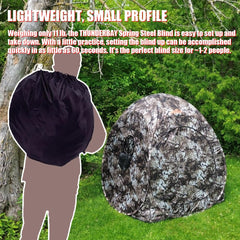 THUNDERBAY Run & Gun full-zip-windows offer clear sightlines for shot opportunities.