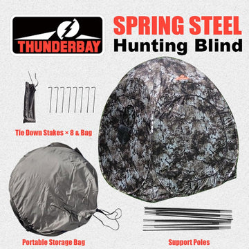 THUNDERBAY Run & Gun port-hole-windows with shoot-through mesh provide versatile firing angles.