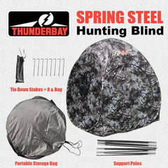 THUNDERBAY Run & Gun port-hole-windows with shoot-through mesh provide versatile firing angles.