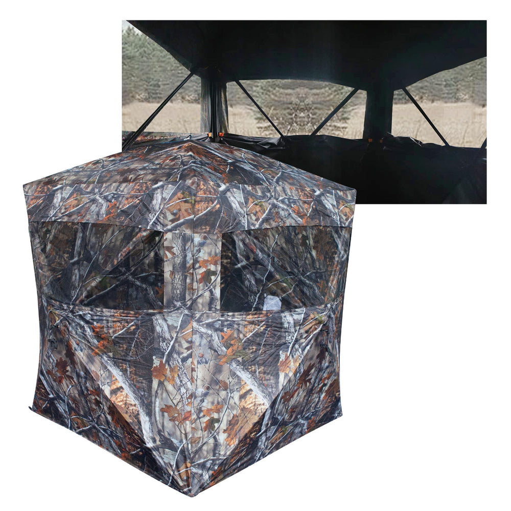 THUNDERBAY Spur Collector 2P front view highlighting roomy concealment for seamless hunts